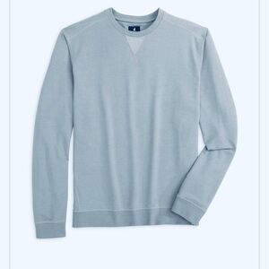 Johnnie-O French Terry Crewneck Sweatshirt, Size Medium